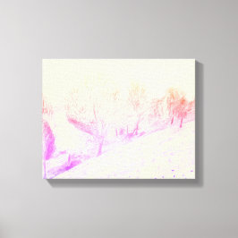 Sneeuwval Canvas Print