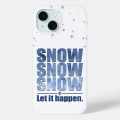 Sneeuwval Case-Mate iPhone Case (Achterkant)