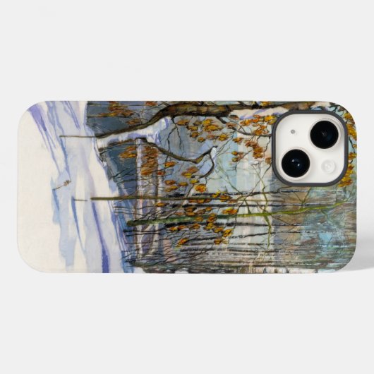 Sneeuwval Case-Mate iPhone Case (Achterkant (horizontaal))