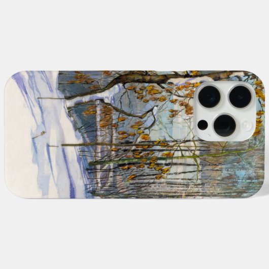Sneeuwval Case-Mate iPhone Case (Achterkant (horizontaal))