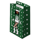 Sneeuwval Dancer Green Klein Cadeauzakje (Voorkant Gekanteld)