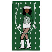 Sneeuwval Dancer Green Klein Cadeauzakje (Voorkant)