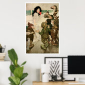 "Sneeuwval en de zeven kleine Mannen" Poster (Thuiskantoor)