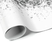 Sneeuwval en sneeuwgrenzen Kerstmis ID728 Cadeaupapier (Rol Hoek)