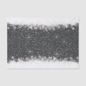 Sneeuwval en sneeuwgrenzen Kerstmis ID728 Tissuepapier (Voorkant)