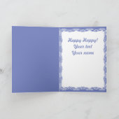 Sneeuwval Feestdagen Kaart (Binnen)