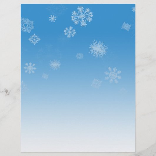 Sneeuwval Flyer (Voorkant)