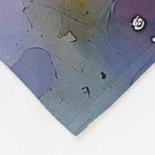 Sneeuwval in de betoverde berk fleece deken (Hoek)