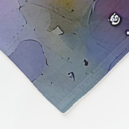 Sneeuwval in de betoverde berk fleece deken (Hoek)