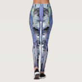 Sneeuwval in de betoverde berk leggings (Achterkant)