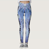 Sneeuwval in de betoverde berk leggings (Voorkant)
