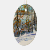 Sneeuwval Keramisch Ornament (Rechts)