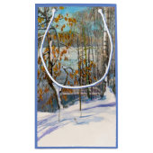 Sneeuwval Klein Cadeauzakje (Achterkant)