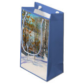 Sneeuwval Klein Cadeauzakje (Achterkant Gekanteld)