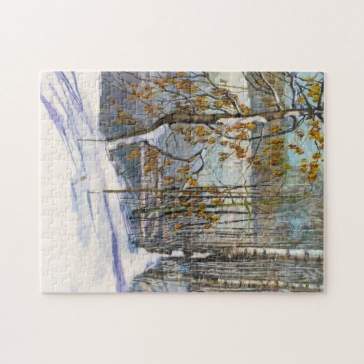 Sneeuwval Legpuzzel (Horizontaal)