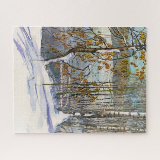 Sneeuwval Legpuzzel (Horizontaal)