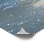 Sneeuwval Magisch Landschap Kunst Tranquil Winter Poster (Hoek)