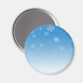 Sneeuwval Magneet (Voorkant / Achterkant)