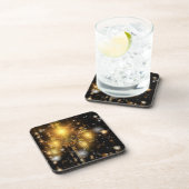 Sneeuwval op de lamp bier onderzetter (Rechterzijde)