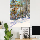 Sneeuwval Poster (Thuiskantoor)