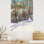 Sneeuwval Poster (Keuken)