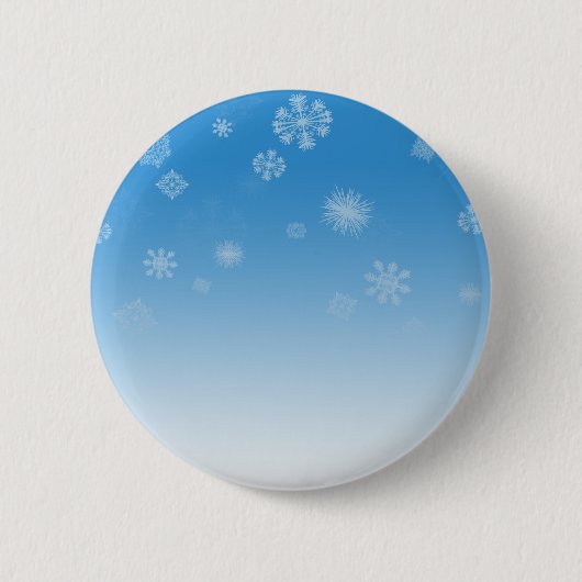 Sneeuwval Ronde Button 5,7 Cm (Voorkant)
