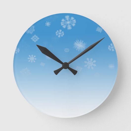 Sneeuwval Ronde Klok (Voorkant)