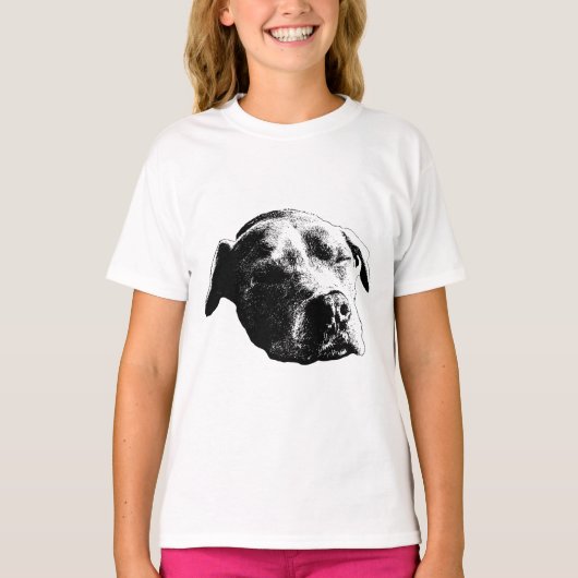 Sneeuwval Rustig, Loyal Gaze T-shirt (Voorkant)