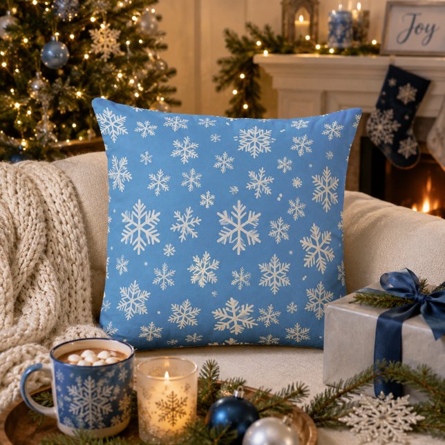 Sneeuwval Serenade Kussen (Holiday Season)