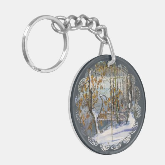 Sneeuwval Sleutelhanger (Voorkant Links)