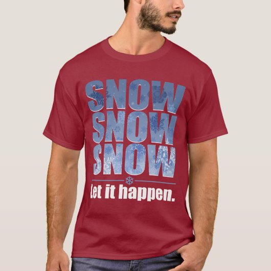 Sneeuwval T-shirt (Voorkant)
