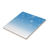 Sneeuwval Tegeltje (Zijkant)