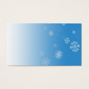 Sneeuwval Visitekaartjes