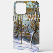Sneeuwval Waterverf Case-Mate iPhone Case (Achterkant)
