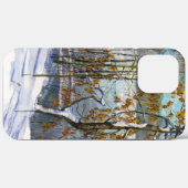 Sneeuwval Waterverf Case-Mate iPhone Case (Achterkant (horizontaal))