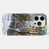 Sneeuwval Waterverf Case-Mate iPhone Case (Achterkant (horizontaal))