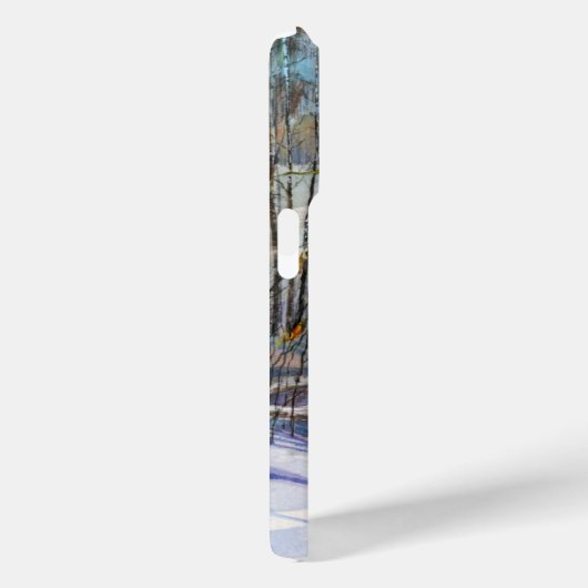 Sneeuwval Waterverf Case-Mate iPhone Case (Achterkant / Rechts)