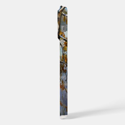 Sneeuwval Waterverf iPhone Hoesje (Linkerkant)