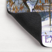 Sneeuwval Waterverf Muismat (Hoek)