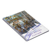 Sneeuwval Waterverf Notitieboek (Rechterzijde)