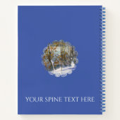 Sneeuwval Waterverf Notitieboek (Achterkant)