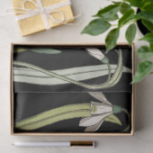  sneeuwval Zwarte Lente Tissuepapier (Geschenk)