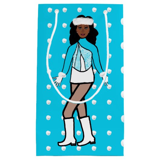 Sneeuwvaldanser Aqua Klein Cadeauzakje (Voorkant)