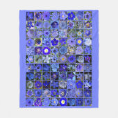Sneeuwvanger's Blauwe Hemel Fleece Deken (Voorkant)