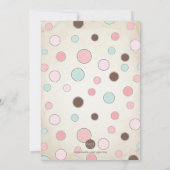 Sneeuwveel vun Winter Birthday Invite Kaart (Achterkant)