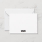 Sneeuwveld - notitiekaarten notitiekaartje (Achterkant)