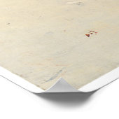 Sneeuwvelden, 1909 Rockwell Kent Poster (Hoek)