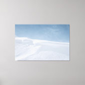 Sneeuwverschuiving Canvas Afdruk (Voorkant)