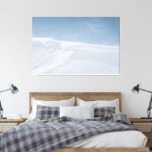 Sneeuwverschuiving Canvas Afdruk (Insitu (Slaapkamer))