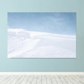 Sneeuwverschuiving Canvas Afdruk (Insitu (Houten vloer))